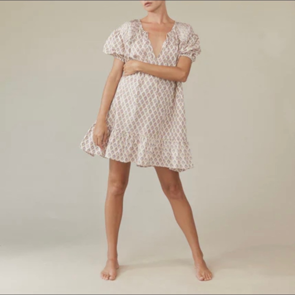 ACACIA Kenna Dress size Medium in WISTERIA
